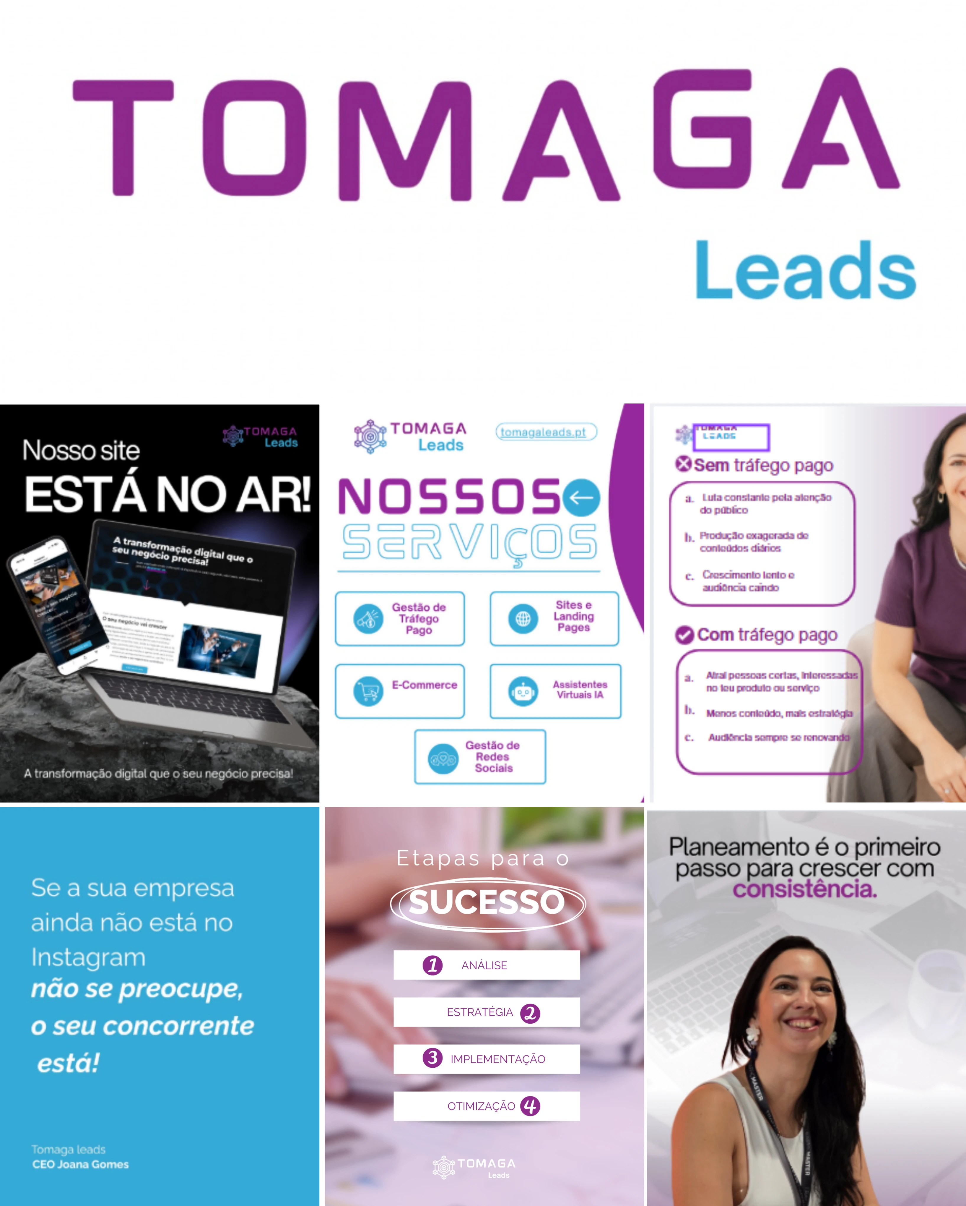 Tomaga Leads - Branding